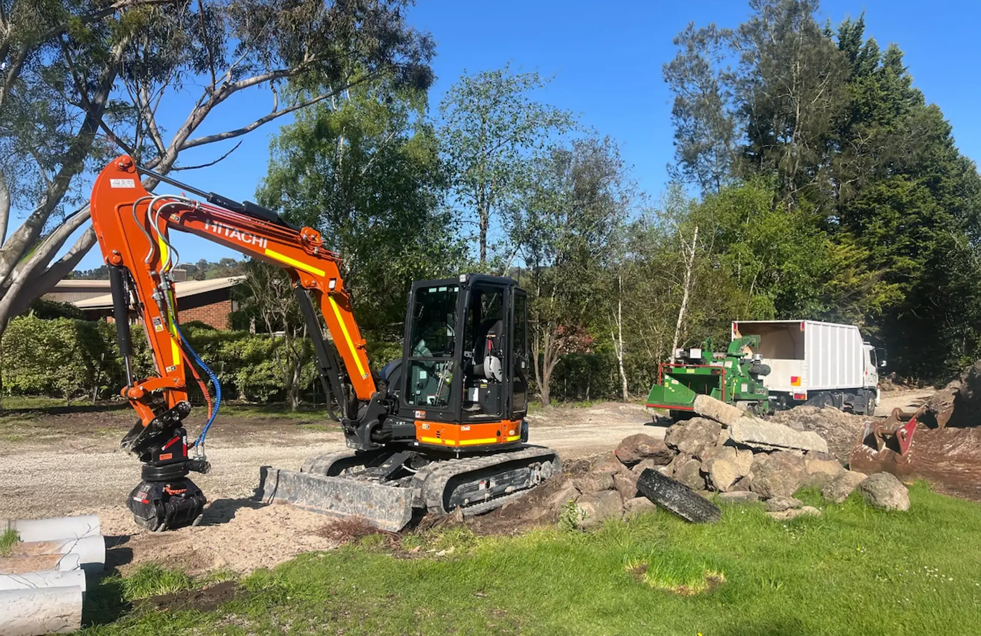 Site Preparation for Stage Two